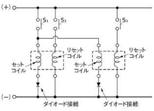 図1セットコイルの並列接続