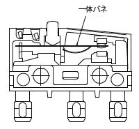 FS-T型マイクロスイッチ | マイクロスイッチ (ノンシールタイプ)