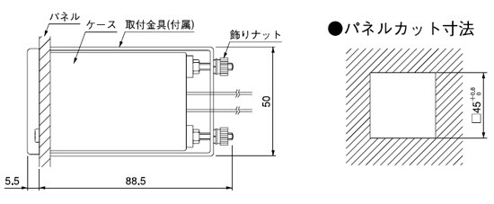 TH70 DC駆動式アワーメータ_(終了品)