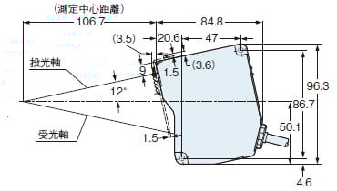 HL-C211□, HL-C211□-MK(設置モード：正反射)