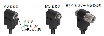  センサヘッドからアナログ電圧出力を直接取り込むことが可能です。 圧力ポートは丈夫なステンレス製