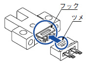 コネクタ抜き差し手順