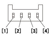 NPN出力タイプ 端子配列図