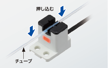 手ではめるだけ！