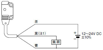 PNP出力タイプ 接続図