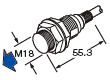 シリンダ型近接センサ[アンプ内蔵・直流3線式] GX-300