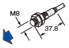 シリンダ型近接センサ[アンプ内蔵・直流3線式] GX-300