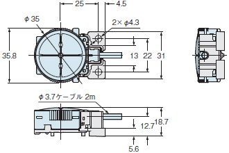 取付具セットMS-SQ4-21装着図