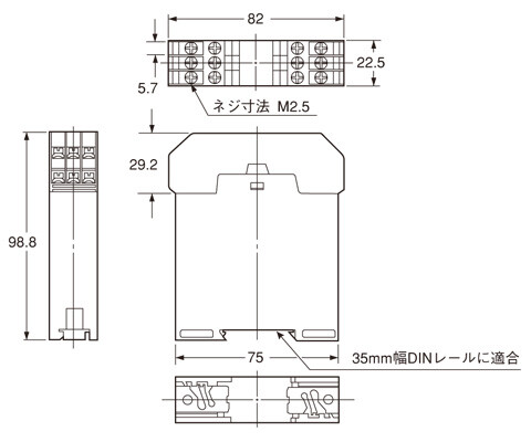 両手押しボタン用セーフティリレーユニット SRB-NA-R-C.ZHK/SX(終了品)