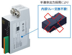 半導体出力でランニングコスト削減!