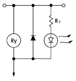 リレー(Ry)に並列