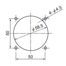 ACファンモータ □60×30t（ASEN6）_(終了品)