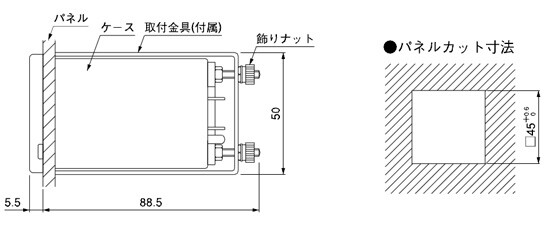 TH50分表示アワーメータ_(終了品)