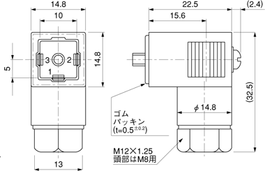 QLマイクロリミットスイッチ(AZ4)_(終了品)