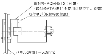 QM4Hデジタルタイマ(DIN□48)_(終了品)