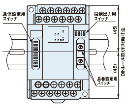 カバー取り外し状態