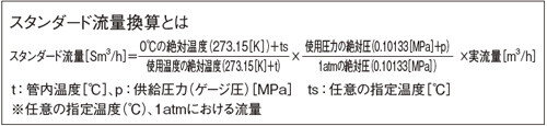 スタンダード流量換算とは