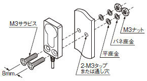 GP-A14F(I)の取り付け