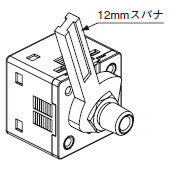 2画面・デジタル圧力センサ [気体用] DP-100 Ver.2