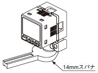 2画面・デジタル圧力センサ [気体用] DP-100 Ver.2