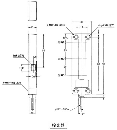 投光器