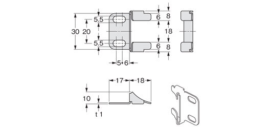 MS-SF2B-2 背面取付用