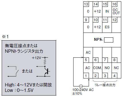 端子配列図