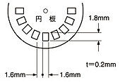 小型・コの字型マイクロフォトセンサ[アンプ内蔵] PM-44/PM-54