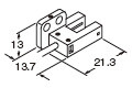 アンプ内蔵・コの字型マイクロフォトセンサ[小型・ケーブル式] PM-45