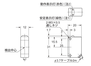 CX-31□、CX-39□ ケーブルタイプ