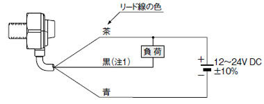 NPN出力タイプ 接続図