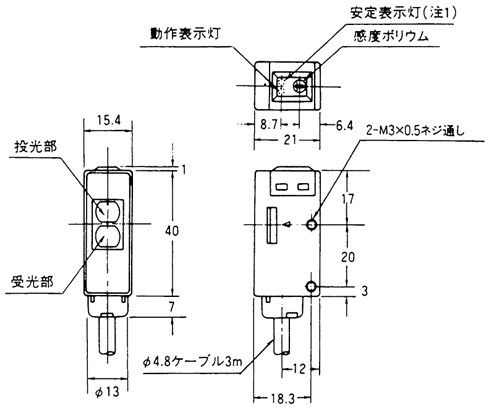 EX2-RV□E、EX2-D300E