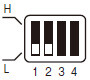 低感度(LOW)