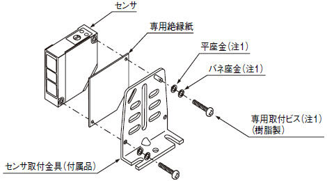 専用絶縁取付具