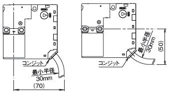 ケーブルの取り扱い