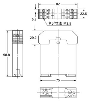 セーフティリレーユニット SRB-NA-R-C(終了品)