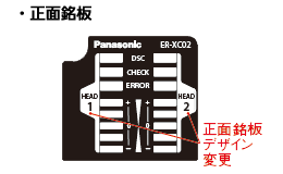 正面銘板