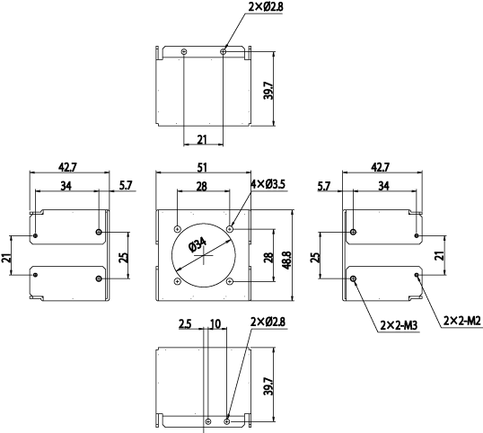 カメラ取付金具（ANPVC1470用）