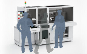 据え付け型の画面タイプの画像処理機